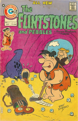 The Flintstones and Pebbles #40. Click for values.