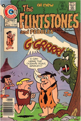 The Flintstones and Pebbles #47. Click for values.