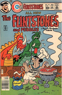 The Flintstones and Pebbles #49. Click for values.