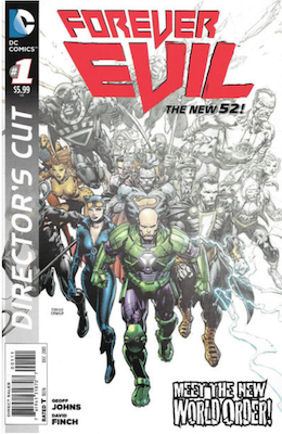 Forever Evil #1 (2013). Click for values.