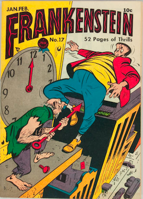 Frankenstein Comics #17: Click Here for Values