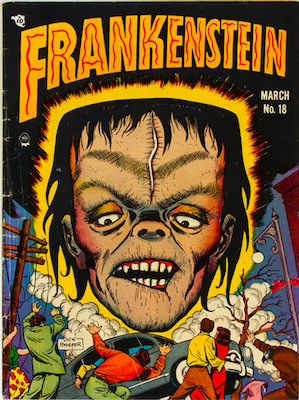 Frankenstein Comics #18: Click Here for Values