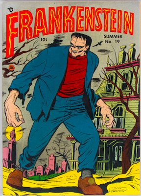 Frankenstein Comics #19: Click Here for Values