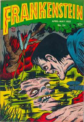 Frankenstein Comics #24: Click Here for Values