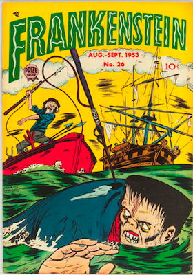 Frankenstein Comics #26: Click Here for Values