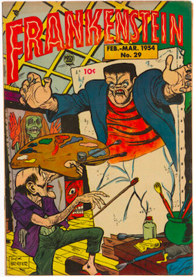 Frankenstein Comics #29: Click Here for Values