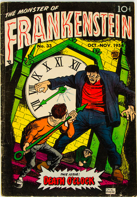 Frankenstein Comics #33: Click Here for Values