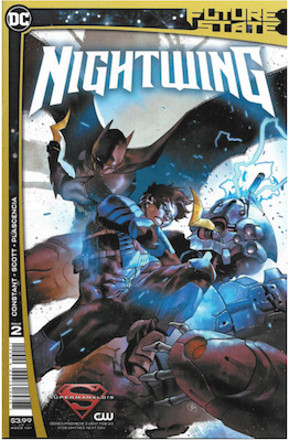 Future State: Nightwing #2. Click for values.