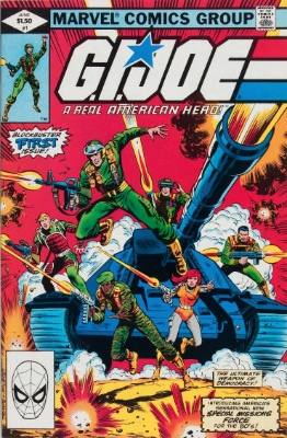 G.I. Joe, A Real American Hero #1 (1982): First Issue. Click for values