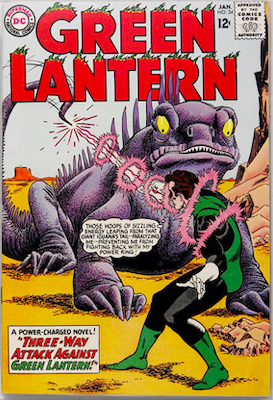 Green Lantern Comic #34: Check values here