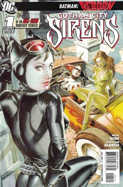 #56: Gotham City Sirens 1 Jones Variant (2009)