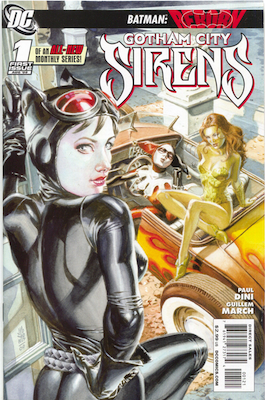 Gotham City Sirens #1 Variant Cover. Click for values