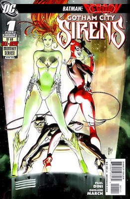 Gotham City Sirens #1 (2009) Rare, mature, sexy, and important to Harley's development. Click for values