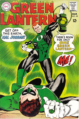 100 Hot Comics: Green Lantern #59, 1st Guy Gardner. Click to find one at Goldin