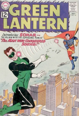 Origin and First Appearance, Sonar, Green Lantern (vol. 2) #14, 1962. Click for value