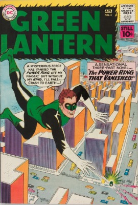 Origin and First Appearance, Hector Hammond, Green Lantern (vol. 2) #5, DC Comics, 1961. Click for values