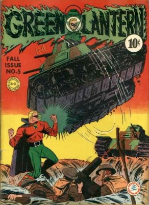 WW2 Green Lantern comic book values