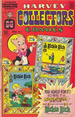 Harvey Collectors Comics #1: Click Here for Values