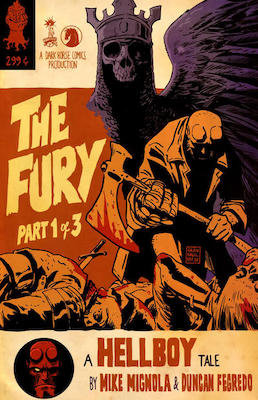 Hellboy the Fury #1
Retailer Incentive Variant