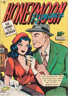 Honeymoon Romance #1: First issue of the series. Click for values
