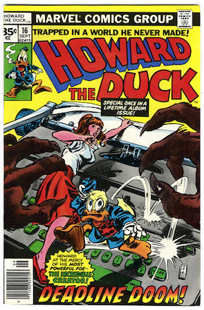 Howard the Duck #16 Marvel 35c Price Variant