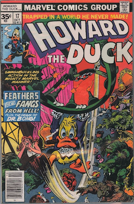 Howard the Duck #17 35 Cent Price Variant Edition