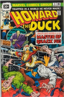 Howard the Duck #3 30c Edition Variant May, 1976. Price in Starburst