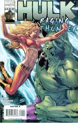 Origin and First Appearance, She-Hulk (Lyra), Hulk: Raging Thunder #1, Marvel Comics, 2008. Click for value