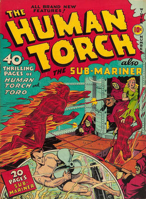 Human Torch comics price guide