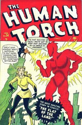 Human Torch #34: Click Here for Values