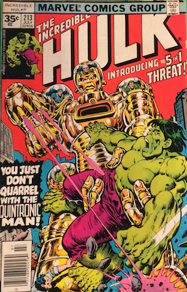 Incredible Hulk #213 Marvel 35c Price Variant