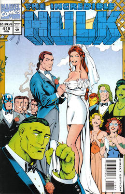 Incredible Hulk #418: Click Here for Values