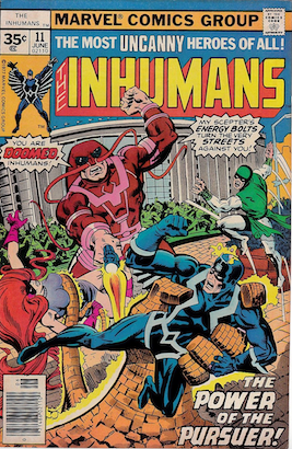 Inhumans #11 Marvel 35 Cent Price Variants