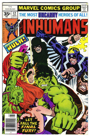 Inhumans #12 Marvel 35c Variant