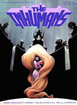 First appearance of Ahura: Marvel Graphic Novel, The Inhumans. Click for value