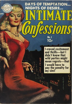 Intimate Confessions #1: First issue of the series. Click for value