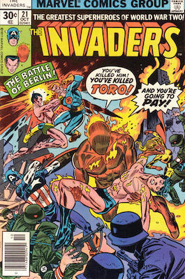 Invaders #21: Click Here for Values