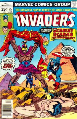 Invaders #25: Click Here for Values