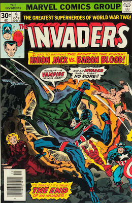 Invaders #9: Click Here for Values