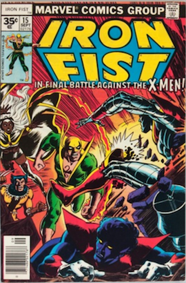 Iron Fist #15 35c Price Variant