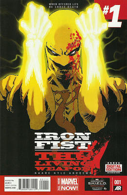 Iron Fist: The Living Weapon #1: Click Here for Values