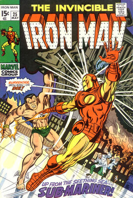 Iron Man #25: Click Here for Values