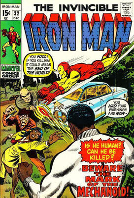 Iron Man #32: Click Here for Values