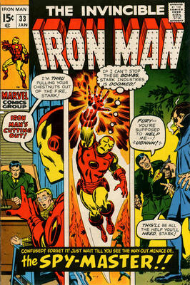 Iron Man #33: Click Here for Values