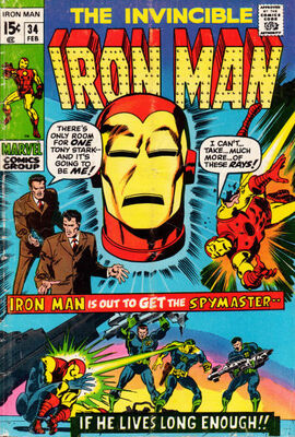 Iron Man #34: Click Here for Values