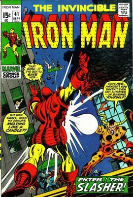 Iron Man #41: Click Here for Values