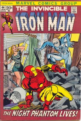 Iron Man #44: Click Here for Values