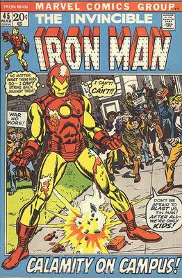 Iron Man #45: Click Here for Values