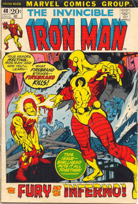 Iron Man #48: Click Here for Values