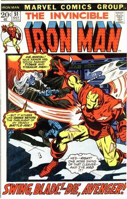 Iron Man #51: Click Here for Values